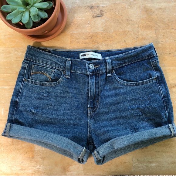 Levi's Pants - Levi’s Distressed Cutoff Denim Shorts Size 28